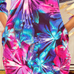 niebiesko-różowe kwiaty