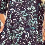 miętowe liście na ciemnym tle